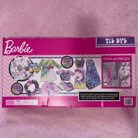 New In Box Barbie Tie Dye Ultimate Fashion Designer Kid Toy - Picture 2 of 2
